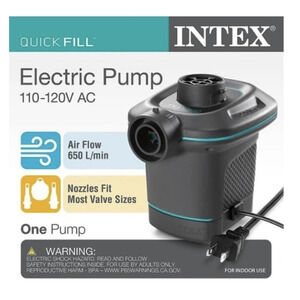 Intex AC Electric Air Pump w/3 Nozzles